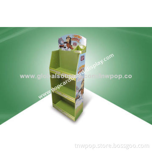 Retail POP Floor Displays/Pre-fill Products Before Shipping/Strong, Eco-friendly/Can be Customized